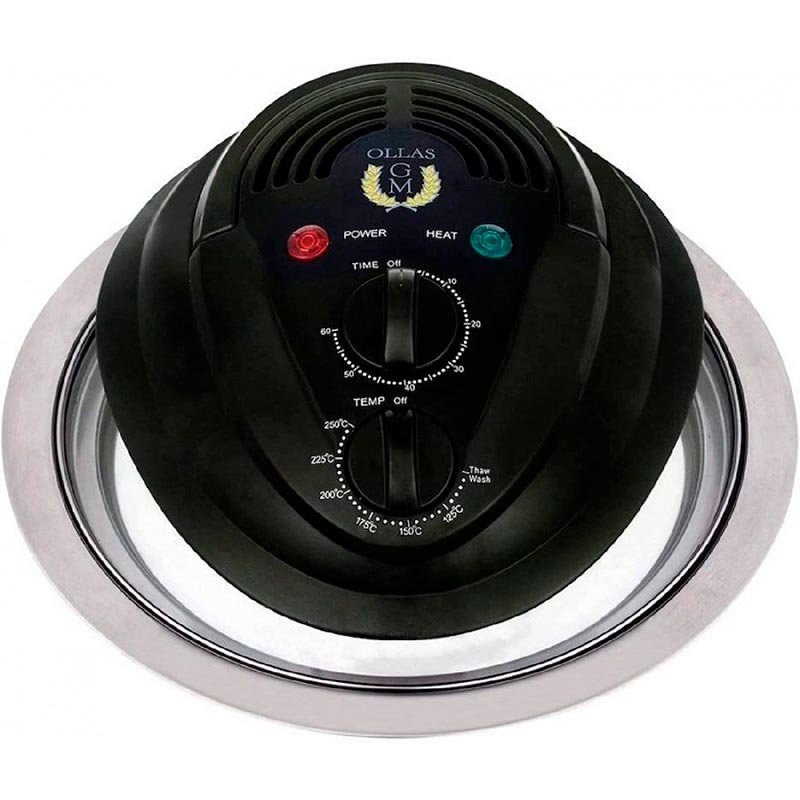 Programmable oven lid with adapter ring
