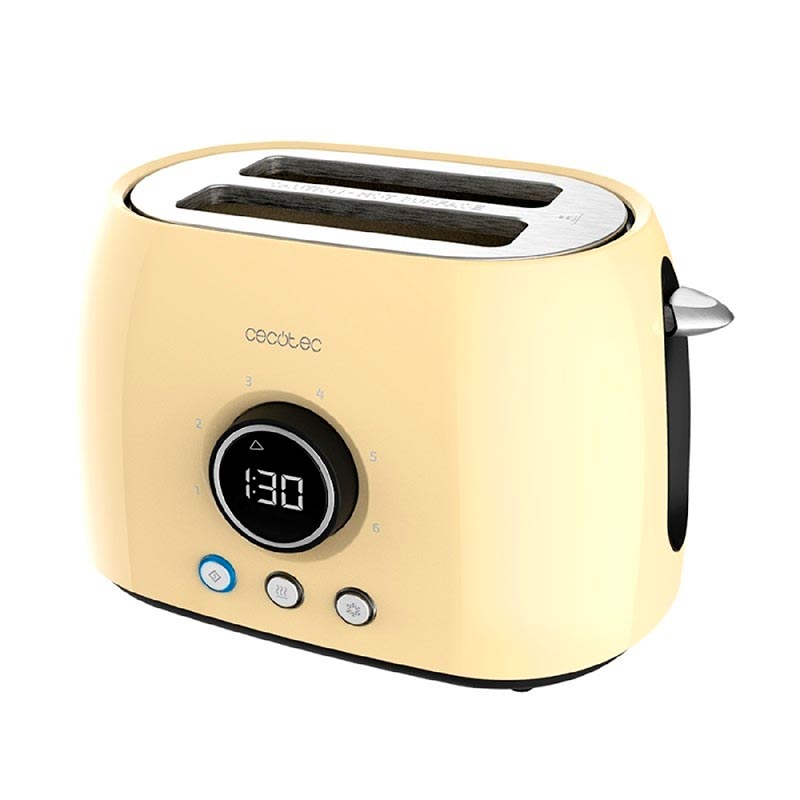 ClassicToast 8000 Yellow Double Digital upright toaster