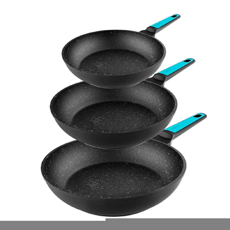 Polka Platinum 18-22-26 Bucket Set Thunder pan set