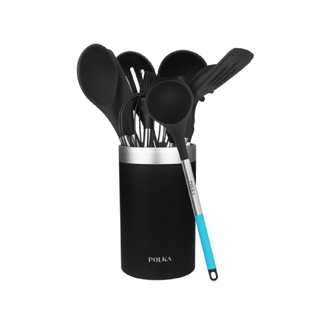 Polka Platinum Thunder Kitchen Utensils