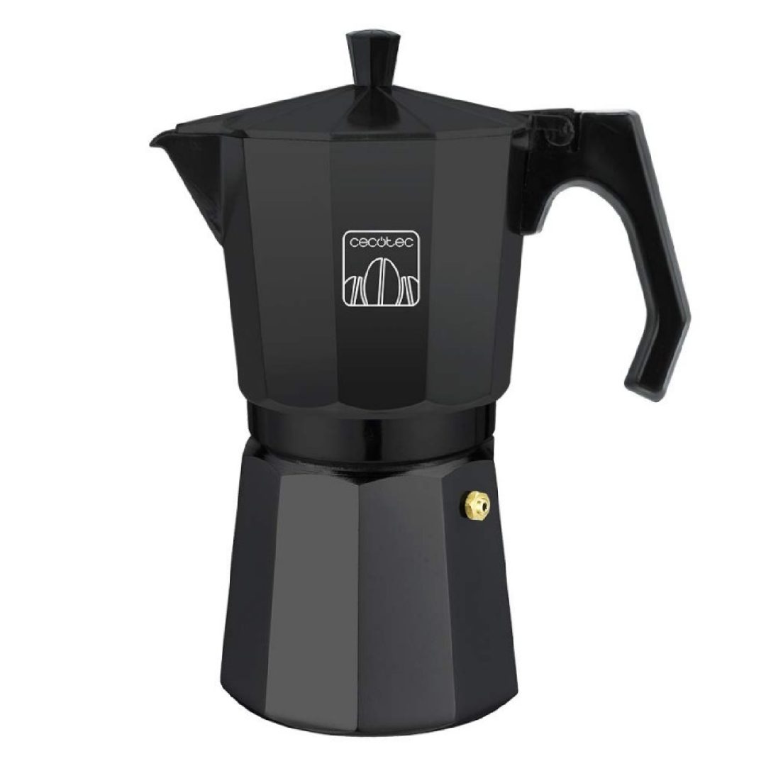 Mokclassic 300 Black Italian coffee machine
